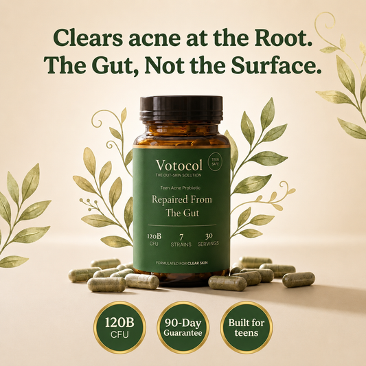 Votocol: Gut-Skin Probiotic for Teen Acne