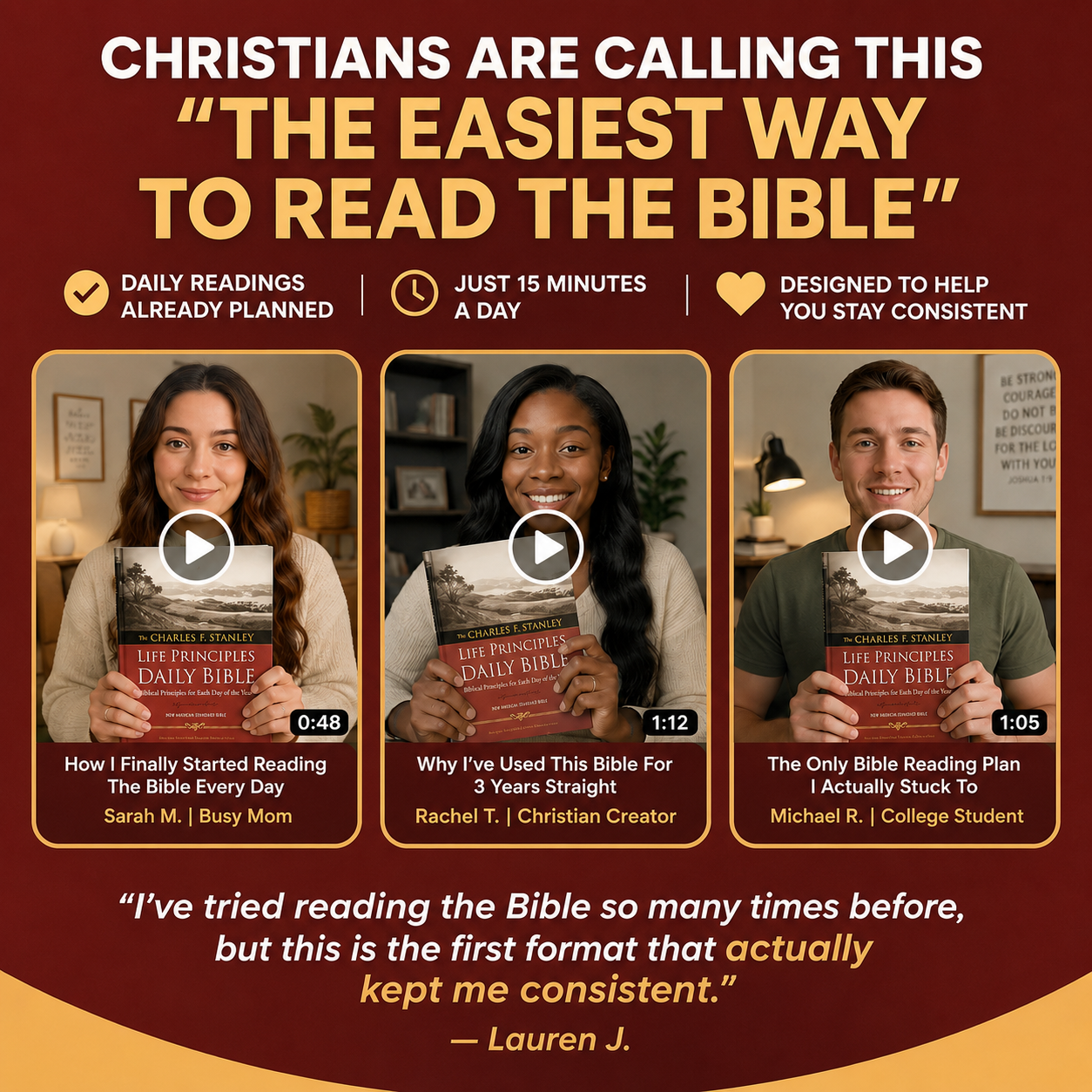 LIFE PRINCIPLES DAILY BIBLE