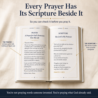 Covered & Armed: The Words To Pray When You Don't Know What To Say